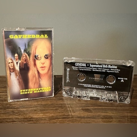 Cathedral - Supernatural Birth Machine - Cassette - Picture 1 of 3